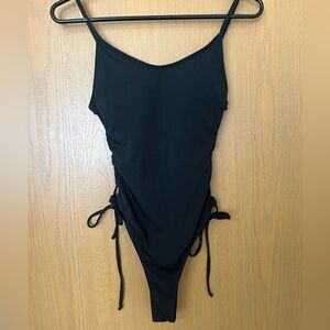 Black One Piece Swimsuit